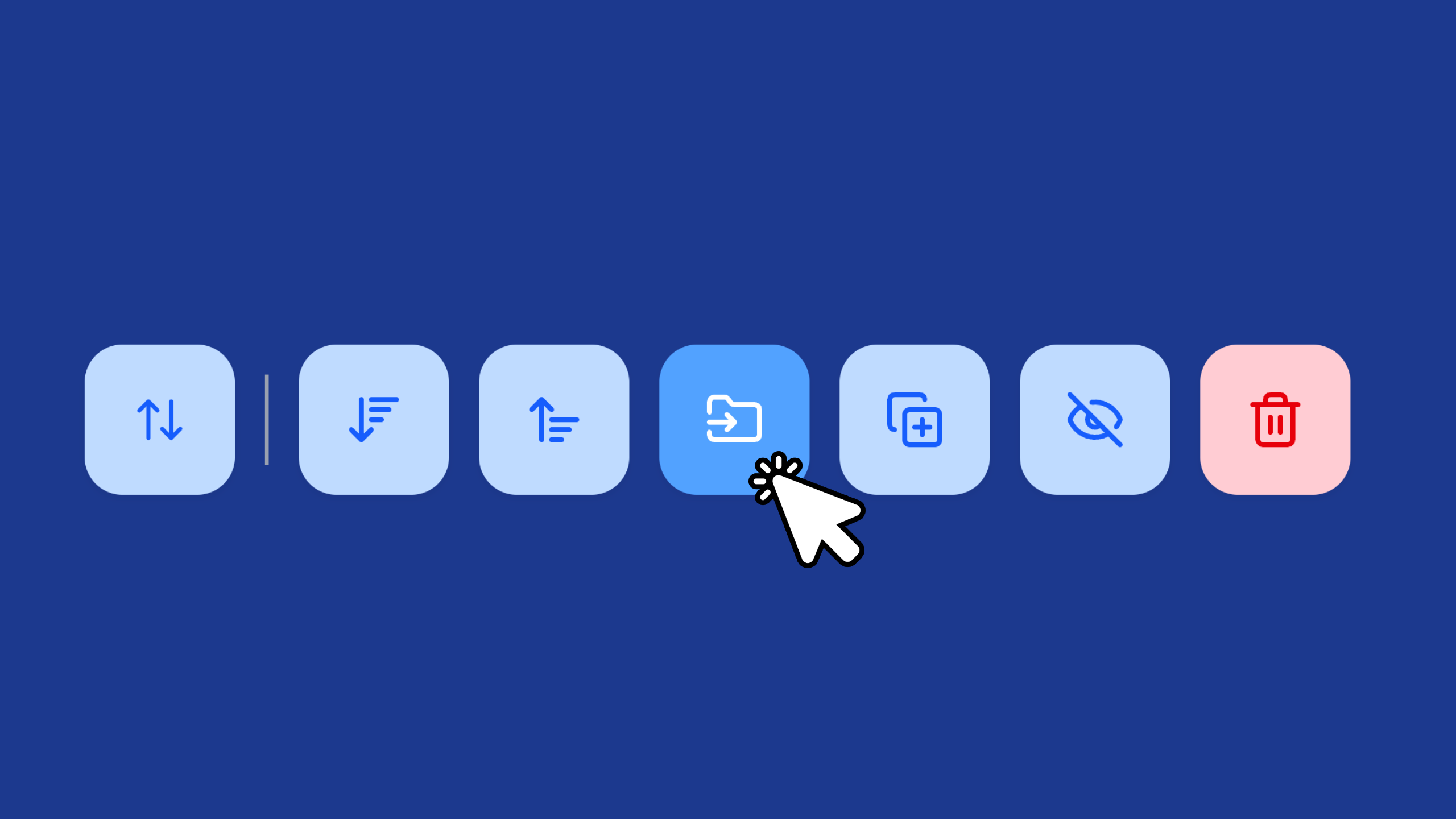 Edit guidebook from the Action bar