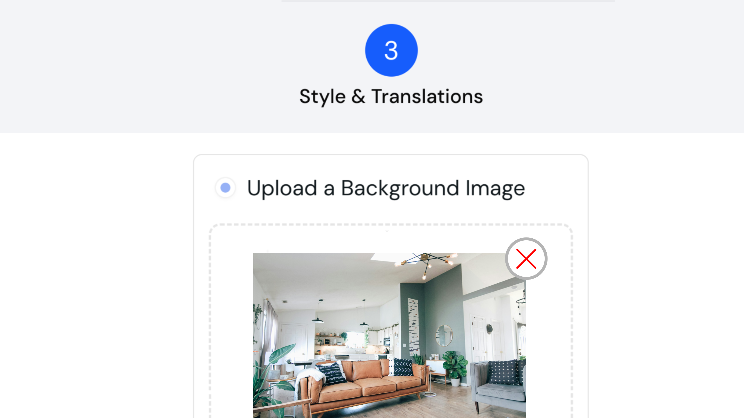 Set a background image for the guidebook