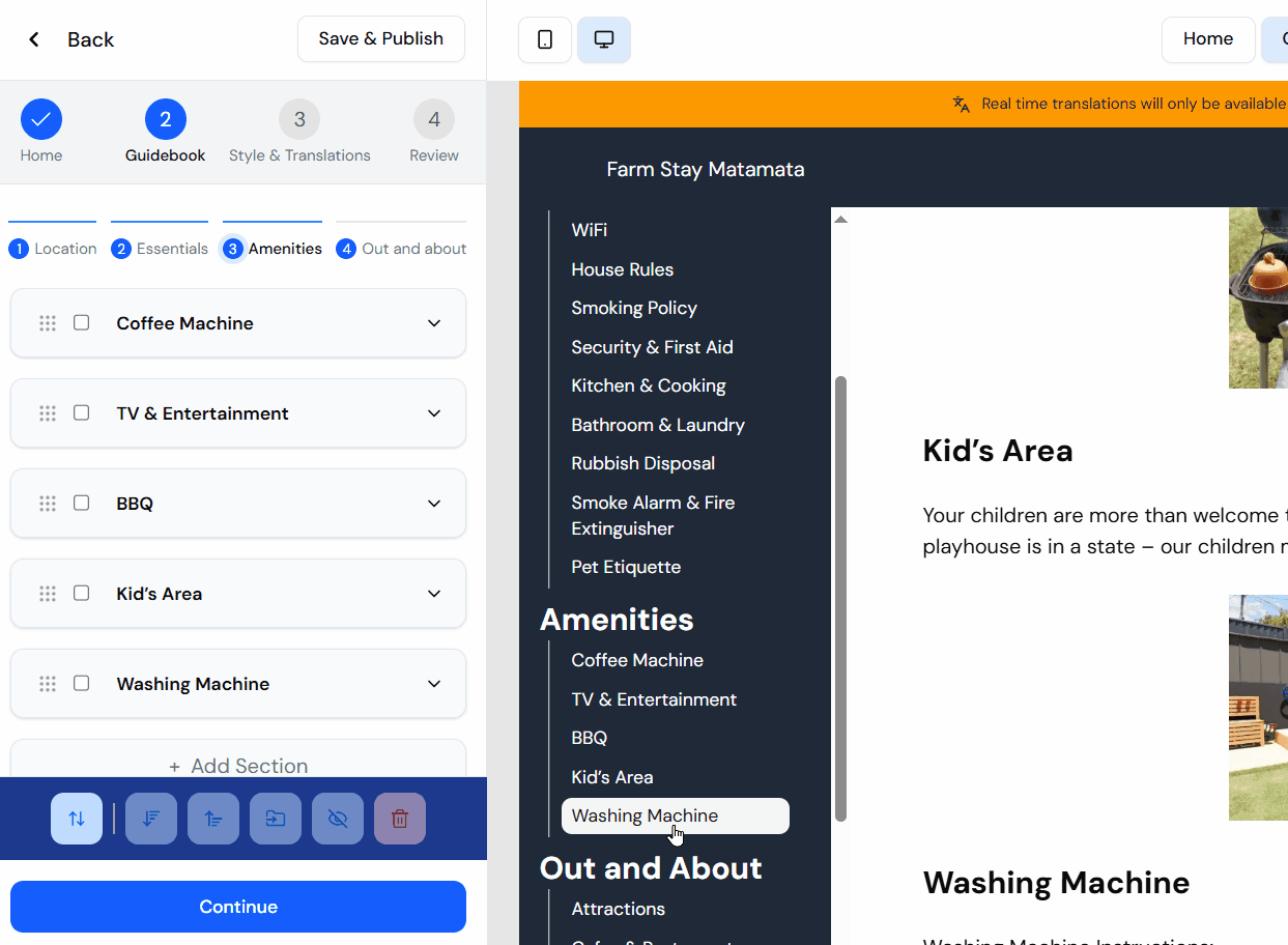 Move and Reorder Unlocked: Edit Guides Faster with Drag & Drop! section move