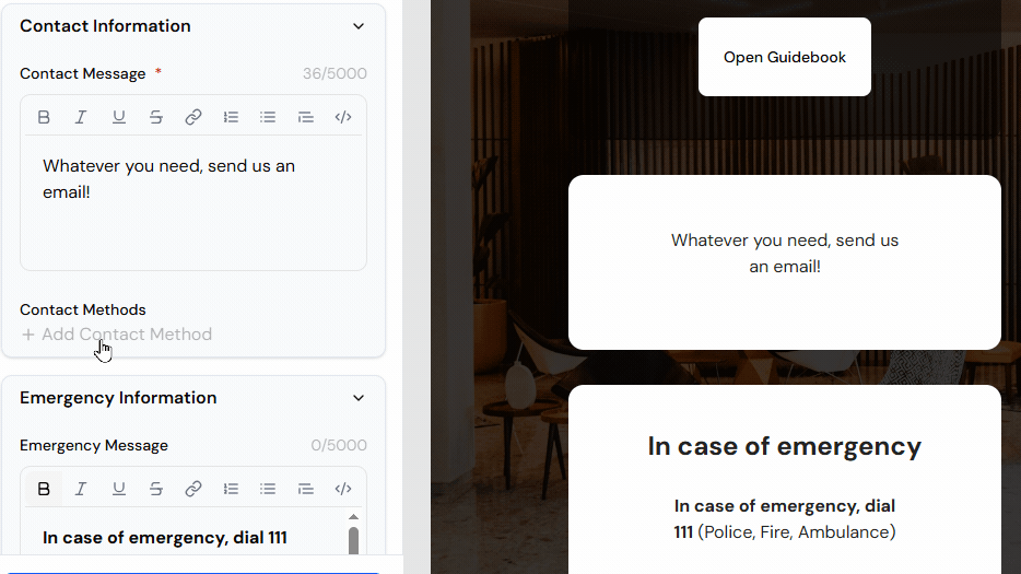 Unlock Video Embeds, Emails and Easier Edits email add 2